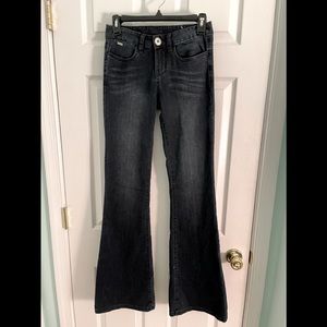 Guess black denim jeans